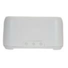 Mini umidificador de ar branco e difusor de aroma, material: abs + pp + componentes eletronicos, fonte de alimentacao