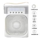 Mini umidificador multifuncional com design moderno e funcional