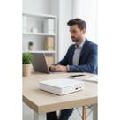 Mini UPS 35W: Energia USB-C, POE Roteador 5V-24V