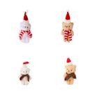Mini Ursos De Pelúcia De Natal 12 Peças Em Lote, Chaveiros Pequenos De Animais De Pelúcia Para Mini Ursos De Pelúcia De Natal 12 Peças Em Lote, Chaveiros Pequenos De Animais De Pelúcia Para