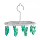 Mini Varal Flash Limp Oval Com 8 Pregadores - Lav9386