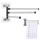 Mini Varal Inox de Parede com 3 Varetas Lavanderia Banheiro Mini Varal Inox de Parede com 3 Varetas Lavanderia Banheiro