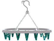 Mini Varal Oval 24 Prendedores LAV 6803 FLASH LIMP