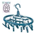 Mini Varal Oval Roupa Íntima Com 18 Prendedores Lavanderia