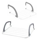 Mini Varal Portátil Secador de Roupas Lavanderia Janelas Varanda Porta Box Banheiro