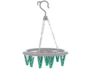 Mini Varal Redondo com 16 Prendedores, LAV6810, Flash Limp