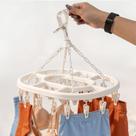 Mini Varal Roupa Para Intima Meia Cueca Calcinha Oval 24 Prendedores Gancho Cabide Pratico Mini Varal Roupa Para Intima Meia Cueca Calcinha Oval 24 Prendedores Gancho Cabide Pratico