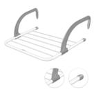 Mini Varal Secador De Roupa Dobravel Janela Sacada Varanda Porta Banheiro Box Cozinha Lavabo Lavanderia Portatil