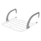 Mini Varal Secador De Roupa Dobravel Janela Sacada Varanda Porta Banheiro Box Lavanderia Lavabo Cozinha Portatil