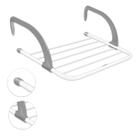 Mini Varal Secador De Roupa Dobravel Janela Varanda Sacada Porta Banheiro Box Lavabo Cozinha Lavanderia Portatil