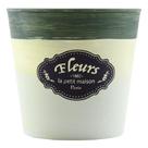 Mini Vaso De Planta Cachepot Estampado Decorado 12,5cm