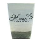 Mini Vaso De Planta Cachepot Estampado Decorado 16cm