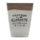 Mini Vaso De Planta Cachepot Estampado Decorado 16cm