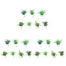 Mini vaso de plantas EXCEART Home Decor para interior x21 Mini vaso de plantas EXCEART Home Decor para interior x21