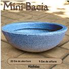 mini Vaso Decorativo Bacia em polietileno escovado 22cm para suculentas cactos mini Vaso Decorativo Bacia em polietileno escovado 22cm para suculentas cactos
