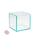 Mini Vaso Transparente Quadrado 6x6cm Mini Vaso Transparente Quadrado 6x6cm