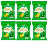 Mini Veggies Snack Ervilha E Brócolis 6x18g - Nhami Mami