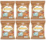 Mini Veggies Snack Feijão Arroz E Cenoura 6x18g - Nhamimami