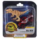 Mini Veículo de Ferro com Dinossauro Coleção Era Jurassica Mini Veículo de Ferro com Dinossauro Coleção Era Jurassica