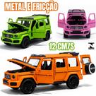Mini Veículo Off-Road Infantil 12cm em Metal com Aberturas