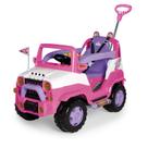 Mini Veículo Passeio e Pedal Infantil Diipi Rosa- Calesita