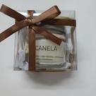 Mini Vela Aromática Perfumada Cappuccino Caixa Presente 40g
