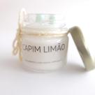 Mini Vela Aromática Perfumada Lembrancinha Capim Limão 40g
