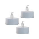 Mini Vela de Led Taschibra Decorativa Kit 3 Peças 3000K