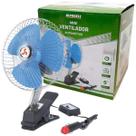 Mini Ventilador 12v Automotivo Com Garra 6 Polegadas 18cm REF. AL12009 Mini Ventilador 12v Automotivo Com Garra 6 Polegadas 18cm REF. AL12009
