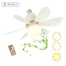 Mini Ventilador com Luz LED: Compacto e Eficiente