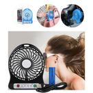 Mini Ventilador De Mesa Recarregável Usb Compacto Portátil C/ BATERRIA - AZUL Mini Ventilador De Mesa Recarregável Usb Compacto Portátil C/ BATERRIA - AZUL