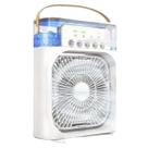Mini Ventilador e Umidificado Portátil de Mesa Branco