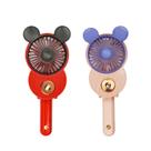 Mini ventilador LACOVIA Cute Mouse Misting USB recarregável vermelho e rosa Mini ventilador LACOVIA Cute Mouse Misting USB recarregável vermelho e rosa