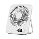 Mini ventilador LOLLIMEOW USB portátil com 5 velocidades e silencioso