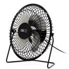 Mini Ventilador Mesa Usb Silencioso Articulável Preto