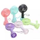 Mini Ventilador Portatil De Mao E Mesa Com Bateria Carregavel manda cores variado