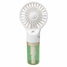 Mini Ventilador Portátil de Mão Recarregável USB com Umidificador Spray Água 3 Velocidades