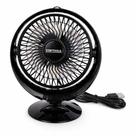 Mini Ventilador Portátil de Mesa Usb Compacto Prático Preto 5 Pás para Notebook Computador PC