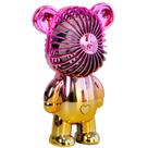 Mini ventilador portátil Generic Bear Portable USB Recarregável Mini ventilador portátil Generic Bear Portable USB Recarregável