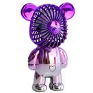 Mini ventilador portátil Generic Bear Portable USB Recarregável Mini ventilador portátil Generic Bear Portable USB Recarregável
