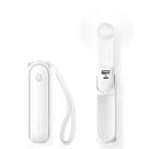 Mini ventilador portátil JISULIFE 3 em 1 com banco de energia e lanterna Mini ventilador portátil JISULIFE 3 em 1 com banco de energia e lanterna