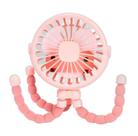 Mini Ventilador Portátil Luminoso Baixo Ruído Estilo Polvo