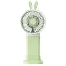Mini Ventilador Portatil Rabbit DM TOYS Verde