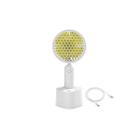 Mini ventilador portatil recarregavel com rotação automatica