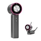 Mini ventilador portátil Sowmow Hurricane Pro com refrigeração de gelo preta