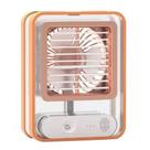 Mini Ventilador Portátil Umidificador LED Recarregável Portátil de Mesa 3 Velocidades Carregamento via USB - Luatec