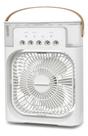Mini Ventilador Umidificador De Mesa Portátil 3 Níveis 12v Branco Luatek ls-949 Mini Ventilador Umidificador De Mesa Portátil 3 Níveis 12v Branco Luatek ls-949