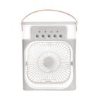 Mini Ventilador Umidificador De Mesa Portátil 4 EM 1 21 X 26