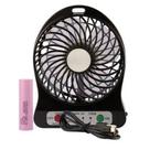Mini Ventilador USB C/ BATERRIA RECARREGAVEL - CORES