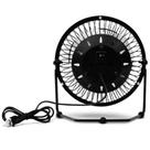 Mini Ventilador Usb Compacto de Mesa para Preto